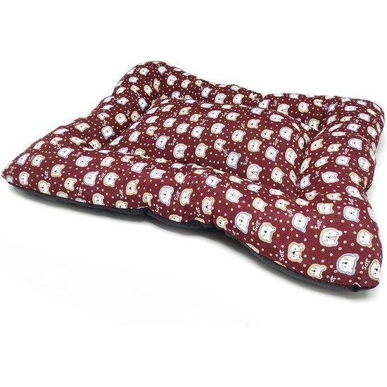 Hond Kattenbed Huisdierdeken Antislip S/M/L Maat Draagbaar Matras Bankkussen M:95*70cm Rood