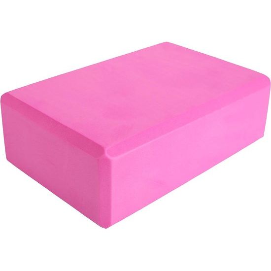 Yogablokken 2-delig - comfortabele fitnessschuimbakstenen, anti-aanslag - lichtgewicht en vriendelijke reis (roze)