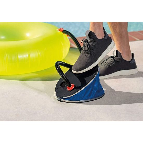 Voetpomp, 30,5 cm, veelkleurig