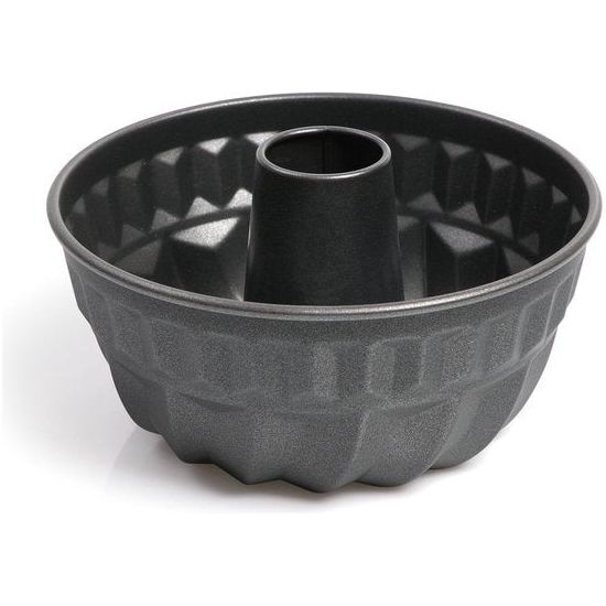 Klassiek 24 cm, Gugelhupf bakvorm rond, Gugelhupf bakvorm, taartvorm met antiaanbaklaag, gelijkmatig bruinen