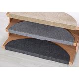 Trapmat, beschermt de trap, zelfklevend en onderhoudsvriendelijk, set van 15 stuks, 23 x 65 cm Trapmat, beschermt de trap, zelfklevend en onderhoudsvriendelijk, set van 15 stuks, 23 x 65 cm