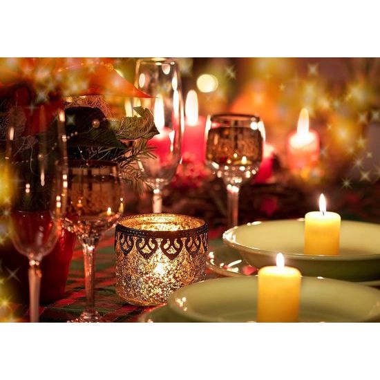 Set van 2 glazen theelichthouders kaarsglazen theelichtglazen geschenk cilindrische vorm elegant zilver diameter 10 cm x hoogte 9 cm