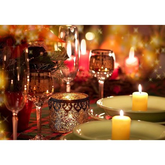 Set van 2 glazen theelichthouders kaarsglazen theelichtglazen cadeau cilindrische vorm koninklijk goud diameter 10 cm x hoogte 9 cm