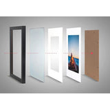 Scholar Tree Black Set van 3 fotolijsten met passe-partout, voor fotocertificaten, hangend of vrijstaand, ideaal voor collageen, portretten en oorkonden