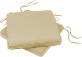 Bistro zitkussens, set van 2, warmbeige