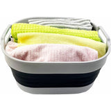 10L opvouwbare schotelpan - opvouwbare spoelbak - draagbare afwaskuip - ruimtebesparende keukenopslag (grijs/leigrijs) 10L opvouwbare schotelpan - opvouwbare spoelbak - draagbare afwaskuip - ruimtebesparende keukenopslag (grijs/leigrijs)