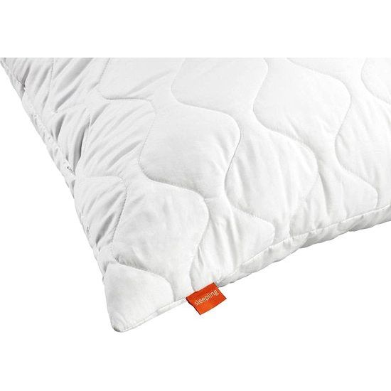 Comfort 100 hoofdkussen, Ökotex, wasbaar tot 60 graden, Made in EU, 80 x 80 cm, wit