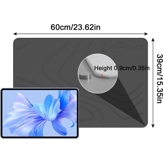 Steen Badmat Antislip Sneldrogende Mat voor Aanrecht Bad Badkamer Vloer Super Absorberende Diatomeeënaarde Douchemat