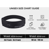 Hardloopgordel voor dames en heren, hardloopgordel voor mobiele telefoon, voor sleutels, telefoon en geld, loopgordel mobiele telefoon voor fitness, sport, fietsen, hardlopen, reizen