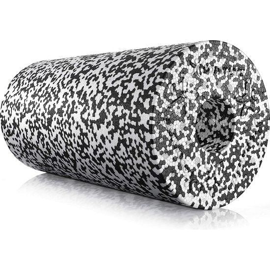 professionele fascia rol standaard medium-hard, lengte 30 cm, diameter 15 cm, met gratis e-book, zwart