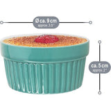 Soufflé vormpjes, crème brûlée-schaaltjes van keramiek, ovenvaste vormpjes, dessertvormpjes voor bijvoorbeeld pasteitjes