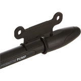 stationaire luchtpomp / minifietspomp met adapters, geschikt voor vele kleppen, Zwart, Zwart,.