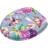 Wc-bril met softclosemechanisme, ruime keuze, hoogwaardige oppervlak, eenvoudige montage, stabiele scharnieren, kolibrie