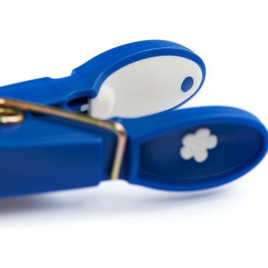 Wasknijpers, bloemen, 48 stuks, klassiek blauw-wit, premium wasknijpers