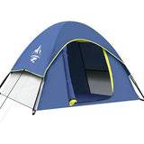 Kampeertent, Koepeltent voor 2 personen, Familietent voor kamperen en picknick, Tenten waterdicht en winddicht, Pop-up tent voor rust in de achtertuin, Outdoor vrijetijdsactiviteiten en bijeenkomsten