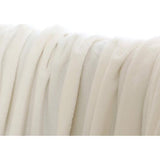 Fleecedeken/knuffeldeken - flanel, extra zacht en warm - kreukbestendig/verkleurt niet, te gebruiken als bedsprei of deken op de bank - 150 x 200 cm - Wit