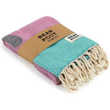 XXL strandhanddoek, groot, katoen Oeko-Tex®, 180 x 90 cm, handdoek, saunahanddoek, badhanddoek, hamamdoek, kleurrijk, zacht, licht, voorgewassen, dames, heren, strand, sauna, watermeloen-rood, 180 x 90 cm