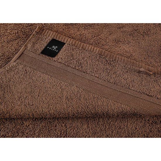 Handdoekenset bruin chocoladebruin | % 100% katoen handdoekenset 8-delig | 2x badhanddoeken (70x140), 4x handdoeken (50x90), 2x gastendoekjes (30x50) | zacht en absorberend | kleur: donkerbruin