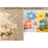 Bloemen Daisy Kussen Leuk Zitkussen Pluche Stoelkussen Home Decor voor Meisjes Vrouwen Lezen Slaapkamer TV (Blauw, 55cm) Bloemen Daisy Kussen Leuk Zitkussen Pluche Stoelkussen Huisdecoratie voor Meisjes Vrouwen Lezen Slaapkamer TV (Blauw, 55cm)