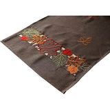 Tafelloper herfst bruin 40x140 cm (bruin)