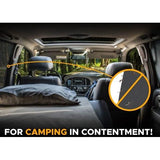 voor de auto, voor baby ' s en kinderen, met gecertificeerde UV-bescherming, universeel zonneklep, autonet, voor zijruiten, mesh materiaal, beschermt passagiers, kinderen en huisdieren, 2 stuks