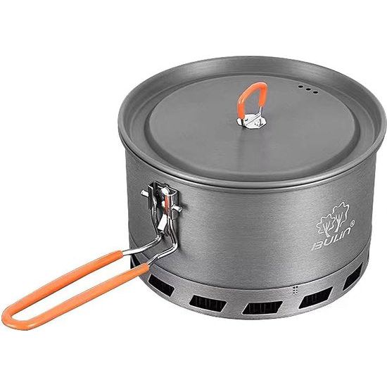 Camping waterketel koffiepot waterkoker 2-3 personen koken licht opvouwbaar duurzaam aluminium waterkoker theepot draagtas