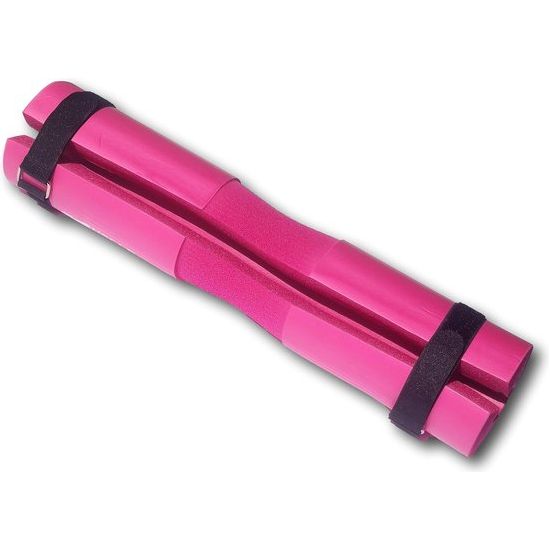 Nekkussen met 2 lussen, halterkussen ter bescherming van nek en heupen tijdens squats en heupstoten bij fitnesstraining, halterkussen voor squat en heupstoten