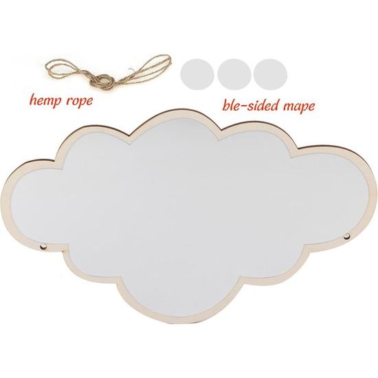 Kinderspiegel, decoratieve wandspiegel, spiegelstickers, wandspiegel, 3D-wolken, voor thuis, woonkamer, slaapkamer, moderne decoratie, wolk, 3D-wolken, 3D-decoratie (wolk)