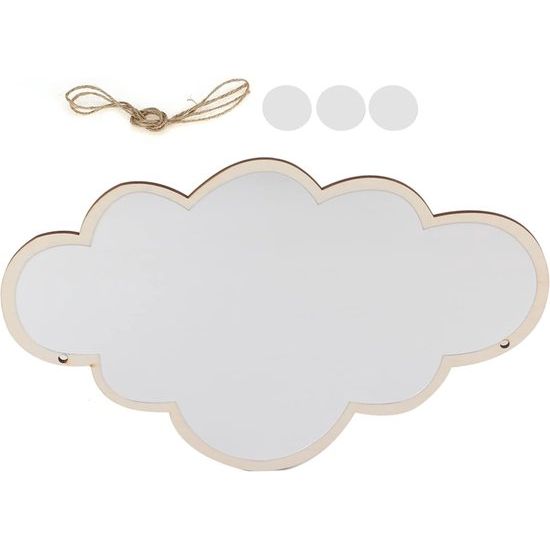 Kinderspiegel, decoratieve wandspiegel, spiegelstickers, wandspiegel, 3D-wolken, voor thuis, woonkamer, slaapkamer, moderne decoratie, wolk, 3D-wolken, 3D-decoratie (wolk)