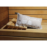 Saunakussen en reiskussen, 40 x 22 cm, linnen/katoen, gemaakt in Finland