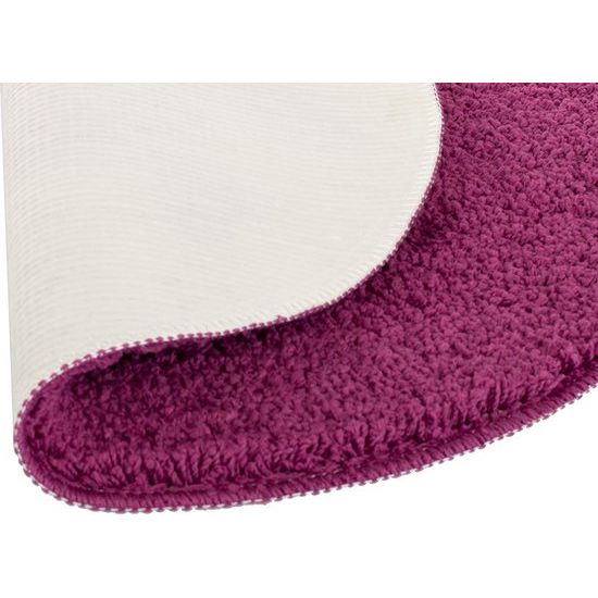 Brandsseller Badmat Ø 60 cm badmat rond Lila