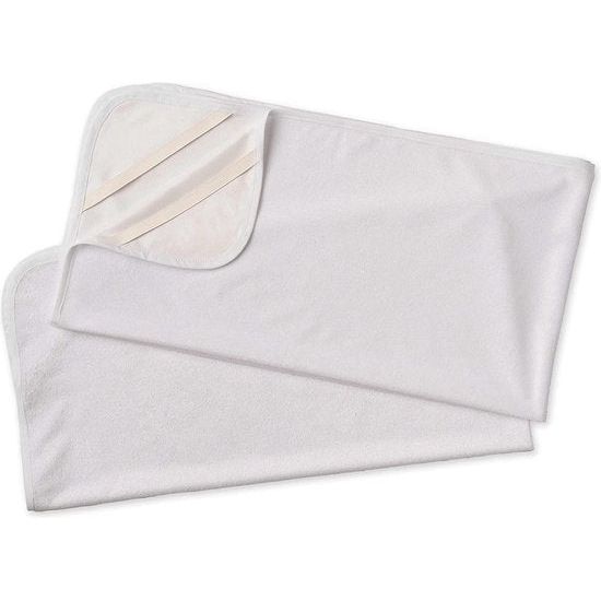 Oko-Tex Zert Waterdichte matrasbeschermer, voor kinderwagen, 75 x 35 cm, 2 stuks, bamboe matrasbescherming, matrasbeschermer voor kinderwagenmatras, wieg, mosesmanden