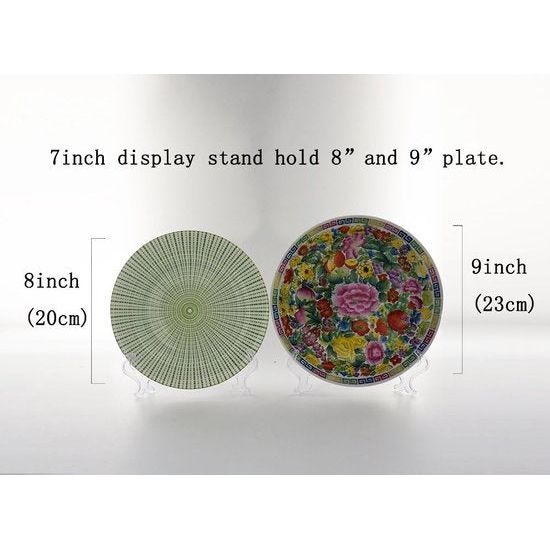 Transparante plastic ezels of standaard/bordhouder voor het weergeven van foto's of andere items op bruiloften, huisdecoratie.