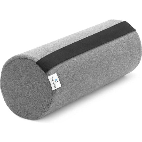 Nekrol 12 x 32 cm | Kussenrol voor nek, knieën en yoga | Positioneringsrol gemaakt van ergonomisch traagschuim | Rond Nekkussen Tegen Nekpijn | Wasbare, ademende hoes