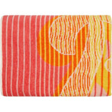 Biologische katoenen decoratieve strandhanddoek, hoogwaardige strandhanddoek, zacht en absorberend, sneldrogende grote badhanddoek, handdoek, Oeko-Tex gemaakt in groen & GOTS gecertificeerd (75 x 150 - strandvrouwen)