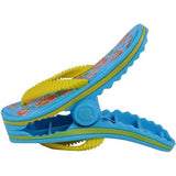 4-delige nieuwe flip-flop-strandhanddoekklemmen, veilige reisknijpers voor binnen en buiten, jumbo-clip voor strand, tuin, zwembad, ligstoel of ligstoel