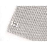 Sprei, 220 x 240 cm, wafelpiqué, lichte zomerdeken van 100% katoen, luchtige bankdeken, veelzijdig inzetbaar, onderhoudsvriendelijke woondeken, katoenen deken, kleur: lichtgrijs