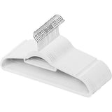 Kleerhangers, hangers van fluweel met 2 antislip inkepingen, dasorganisator en 360° haken, ruimtebesparende beugel voor bretels, mantels, jassen en pakken (beige, 20)