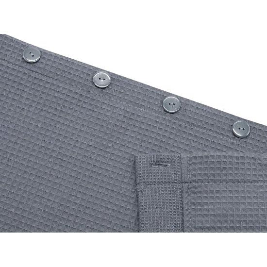 Saunakilt voor heren, 100% katoen, 200 g/m², 44 x 120 cm, wafelpiqué