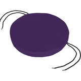 Tuinronde bistrostoel-zitkussen, bekleding voor tuininrichting buitenshuis, veilige banden om weg te glijden, waterafstotend, comfortabel, robuust, 33 cm, paars