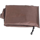 Bridge Box Heavy Duty Covers Waterdichte externe brugopslag Bench Protector Cover 123x62x55cm (koffie)