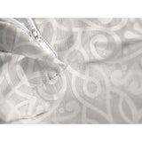 Beddengoedset microvezel dekbedovertrek 135/150 (240 x 220 cm) - inclusief 2 kussenslopen 70 x 40 cm natuurlijke kleur