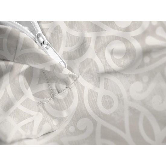 Beddengoedset microvezel dekbedovertrek 135/150 (240 x 220 cm) - inclusief 2 kussenslopen 70 x 40 cm natuurlijke kleur