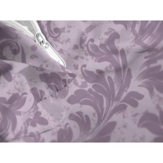 Beddengoedset microvezel , dekbedovertrek 135/150 (240x220cm) - inclusief 2 kussenslopen 70x40cm. Purple kleur