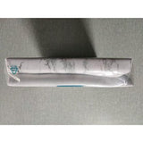 Beddengoed 135 x 200 cm, 4-delig dekbedovertrek - beddengoedset 135 x 200 cm microvezel met 2 kussenslopen 80 x 80 cm, Öko-Tex beddengoedset marmer wit patroon met ritssluiting