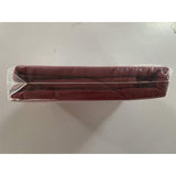 Beddengoed, 135 x 200 wijnrood dekbedovertrek - beddengoedsets 135 x 200 cm met 80 x 80 cm kussensloop, beddengoedset microvezel voor eenpersoonsbed met ritssluiting