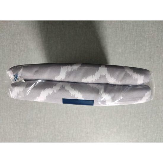 Beddengoed, 135 x 200 cm, 4-delig dekbedovertrek - beddengoedsets 135 x 200 cm, microvezel, met 2 kussenslopen van 80 x 80 cm, Öko-Tex beddengoedset, rasterpatroon, met ritssluiting, grijs