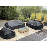 Garden Sofa Cover, Garden Bench Cover, Waterproof for 3-4 Seater Garden Sofa, Garden Sofa Cover, No Fading Within 2 Years, Black, 236 x 102 x 89 cm