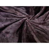 2-delige beddengoedset, afmetingen 135 x 200 cm + 80 x 80 cm, bruin