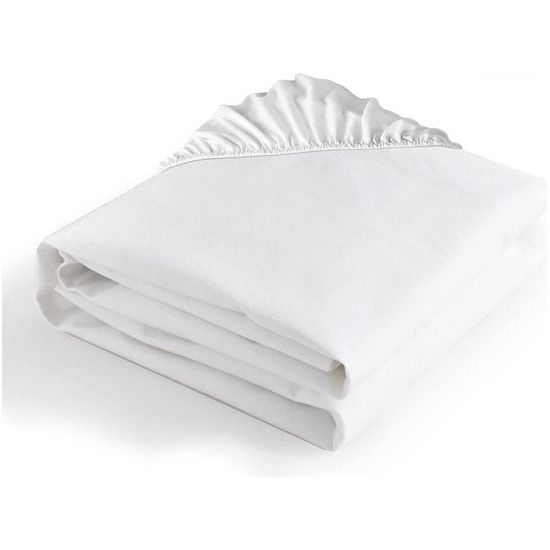 Matrasbeschermer, waterdichte, ondoorlaatbare matrastopper, van katoen; met Öko-Tex®-keurmerk, 60 x 120 cm.